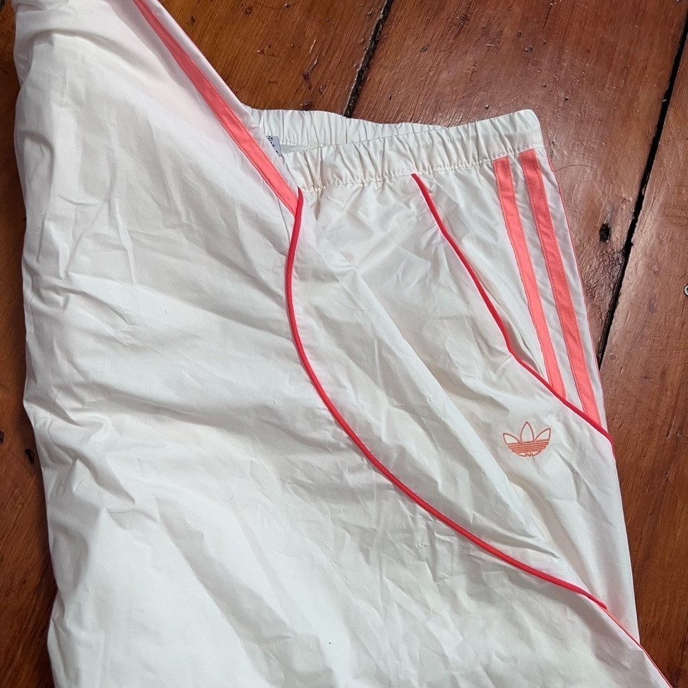Adidas Originals Recycled Polyester Track Pants In Chalk White NWT - Picture 5 of 5